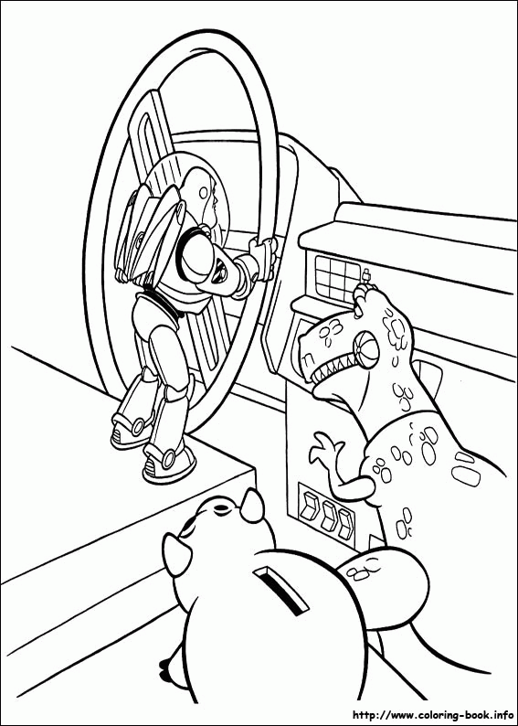 Toy Story kolorowanki